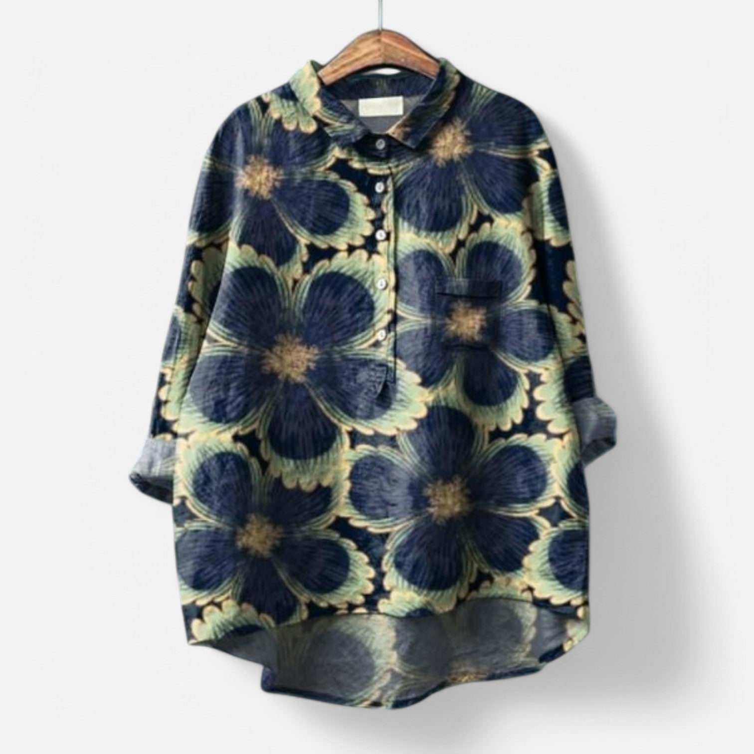 Lucille – Vintage Floral Button Shirt