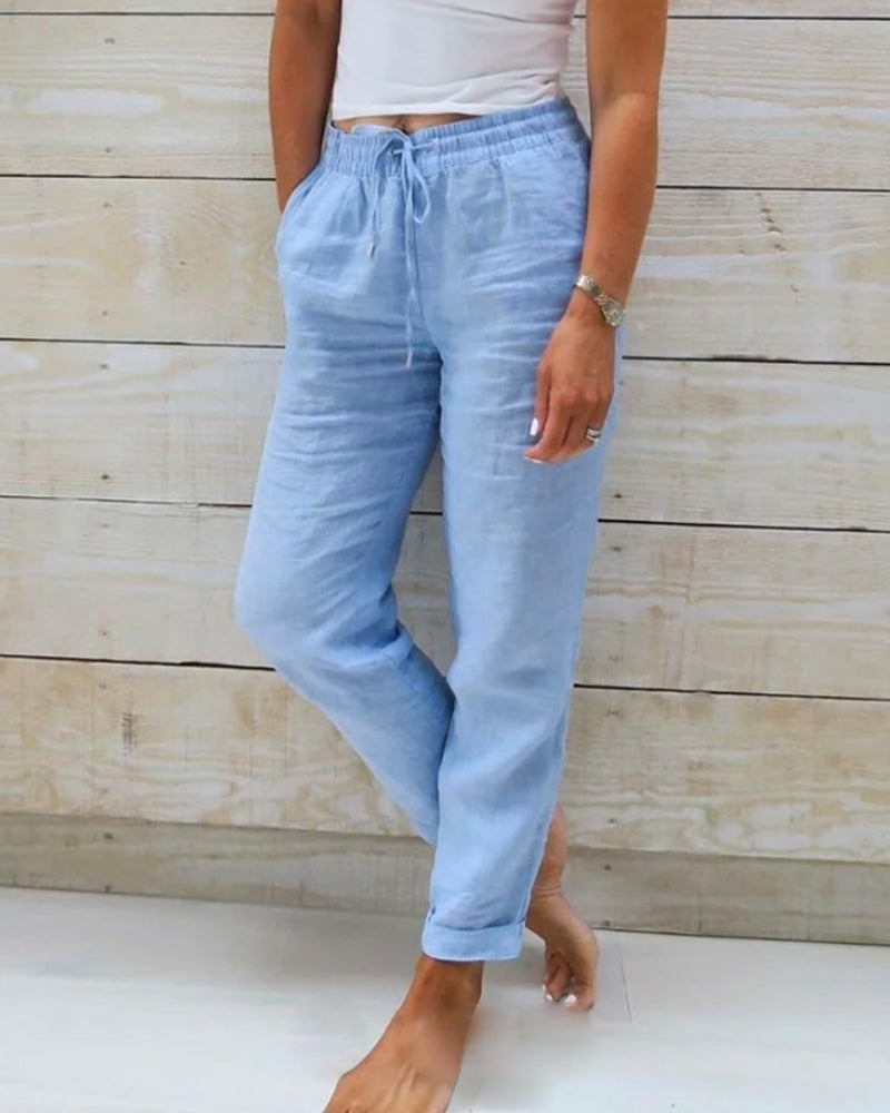 Xandrine – Relaxed Drawstring Trousers