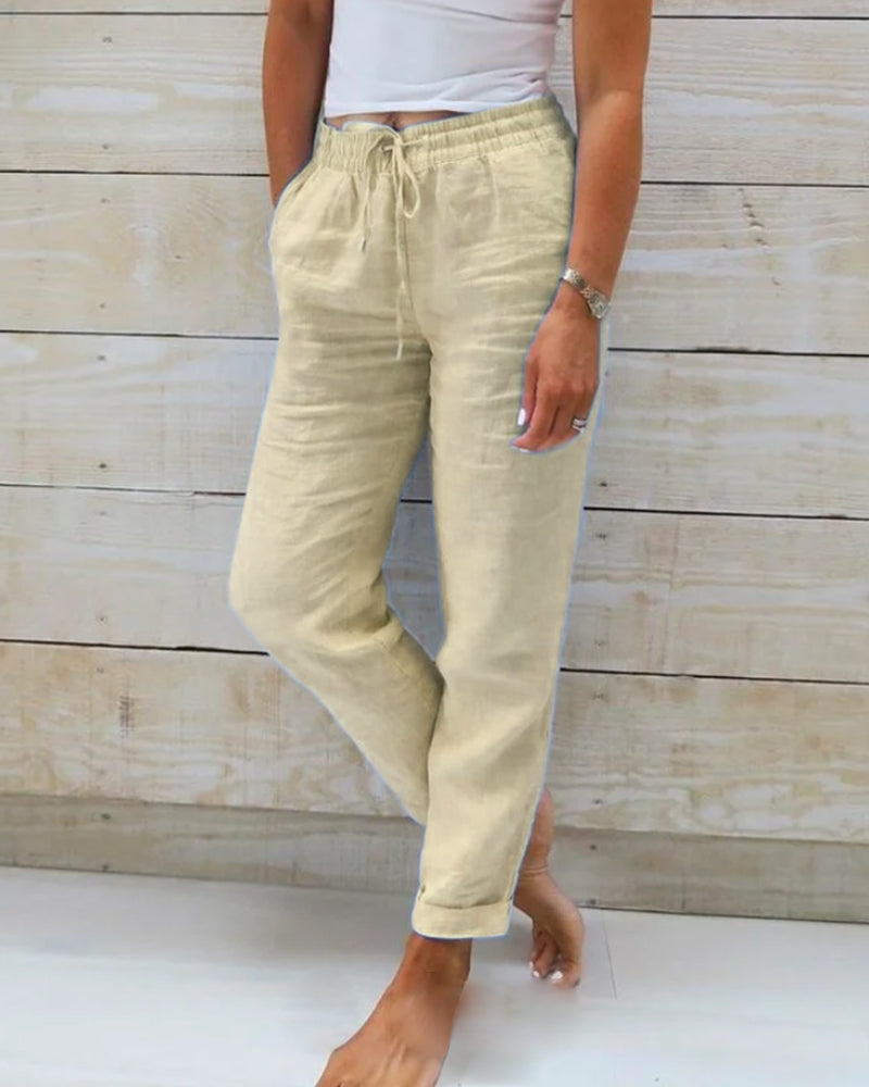 Xandrine – Relaxed Drawstring Trousers