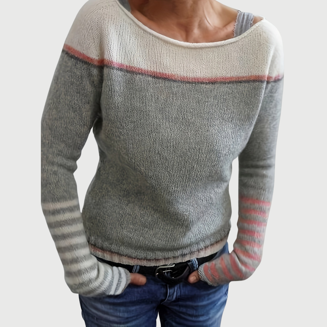 Catherine – Classic Striped Sweater