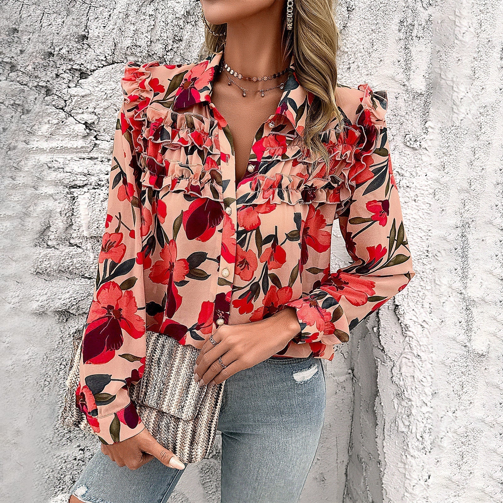 Sierra | Elegant Long Sleeve Top for Women